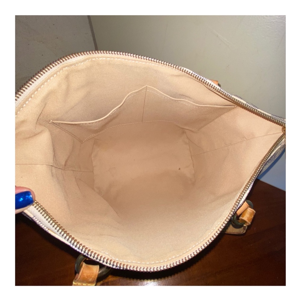♥️♥️SOLD LOUIS VUITTON TOTALLY PM AZUR TOTE SHOULDER BAG - Picture 14 of 16